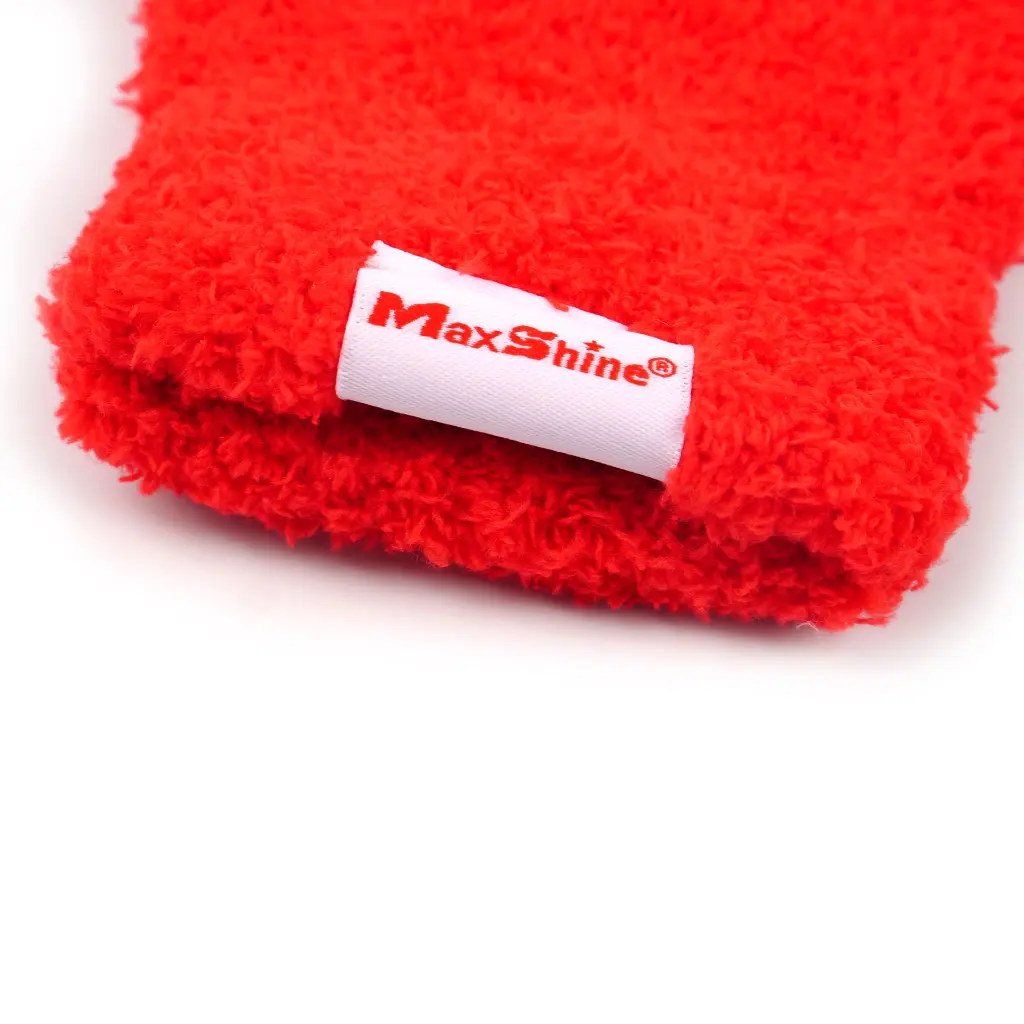 MAXSHINE PLUSH MICROFIBER GLOVES (1pāris) - Mikroškiedras mazgāšanas cimdi3.webp