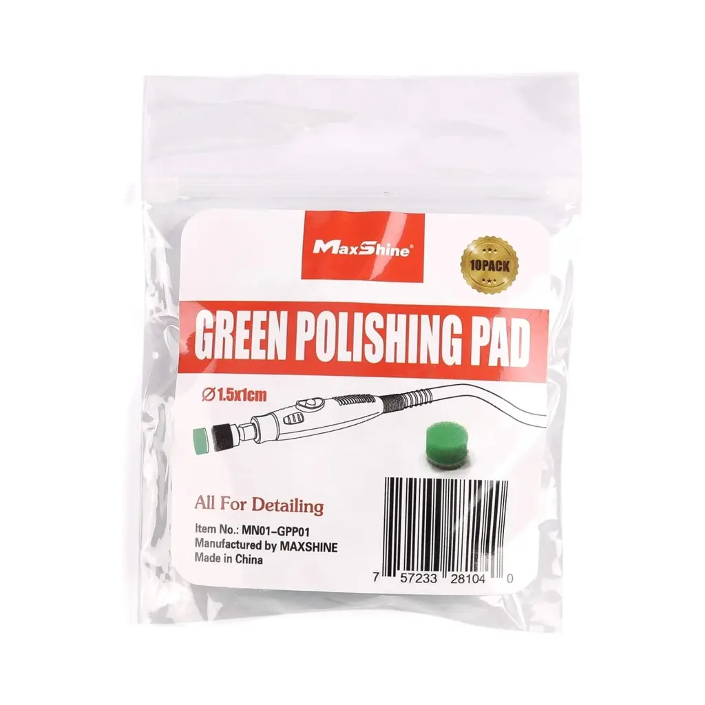 MAXSHINE MINI GREEN POLISHING PAD 15mm 4.webp