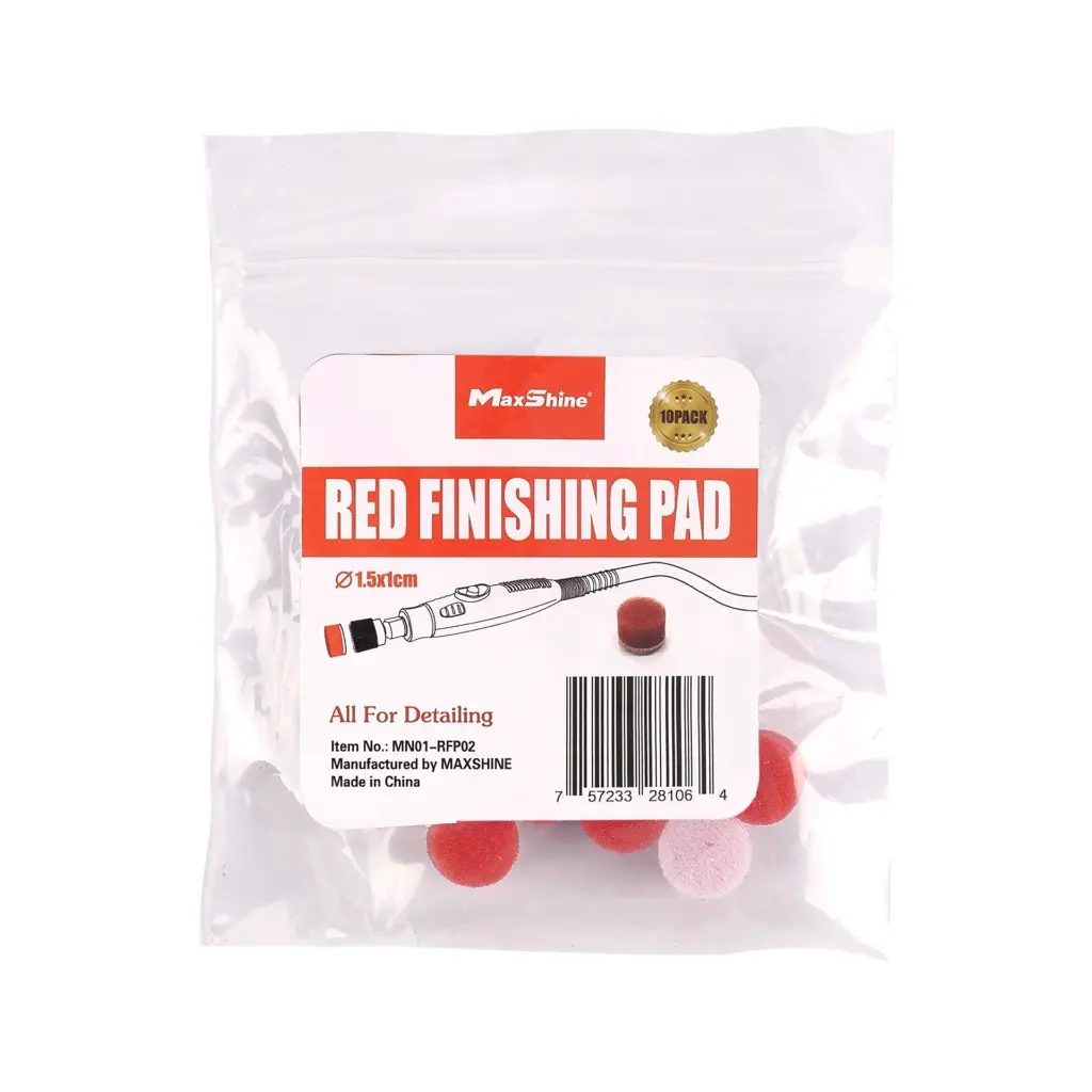 MAXSHINE MINI RED FINISHING PAD 15mm.webp