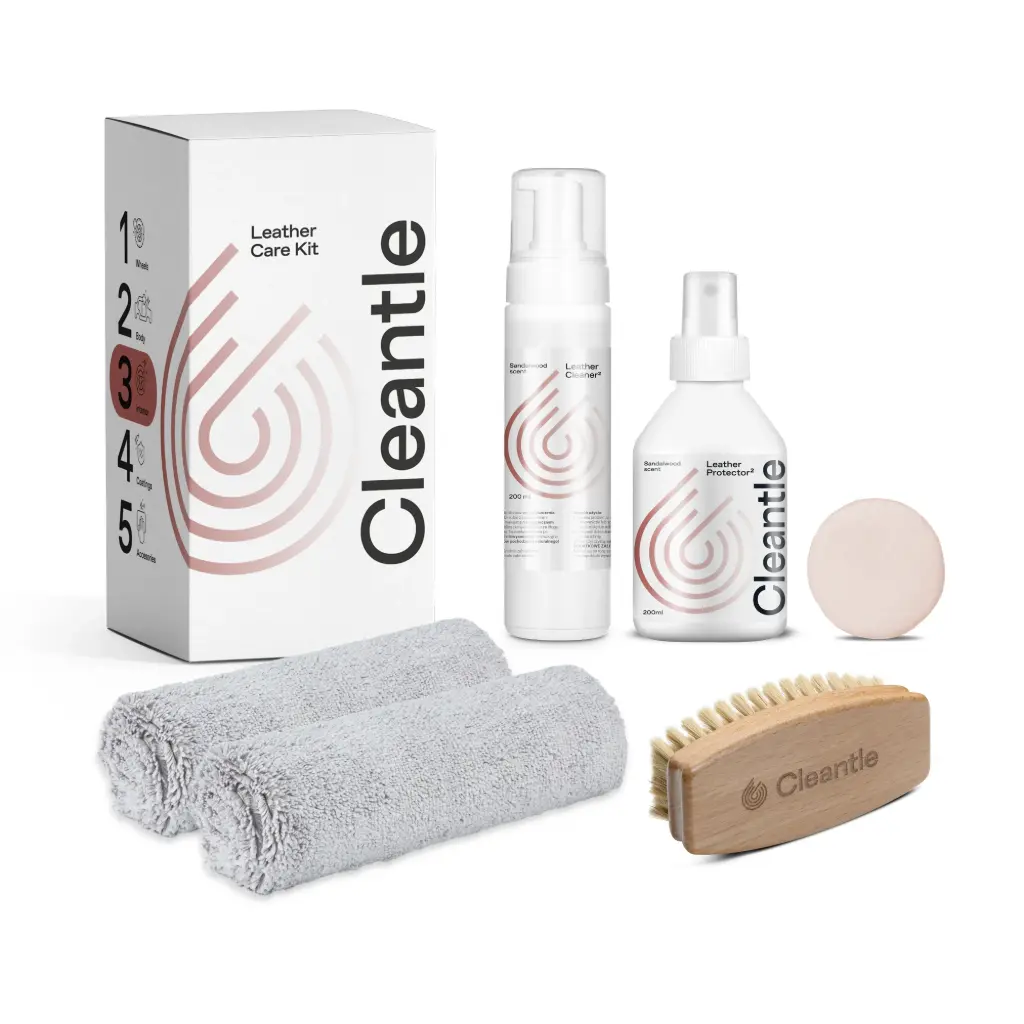 CLEANTLE LEATHER CARE KIT Ādas kopšanas komplekts