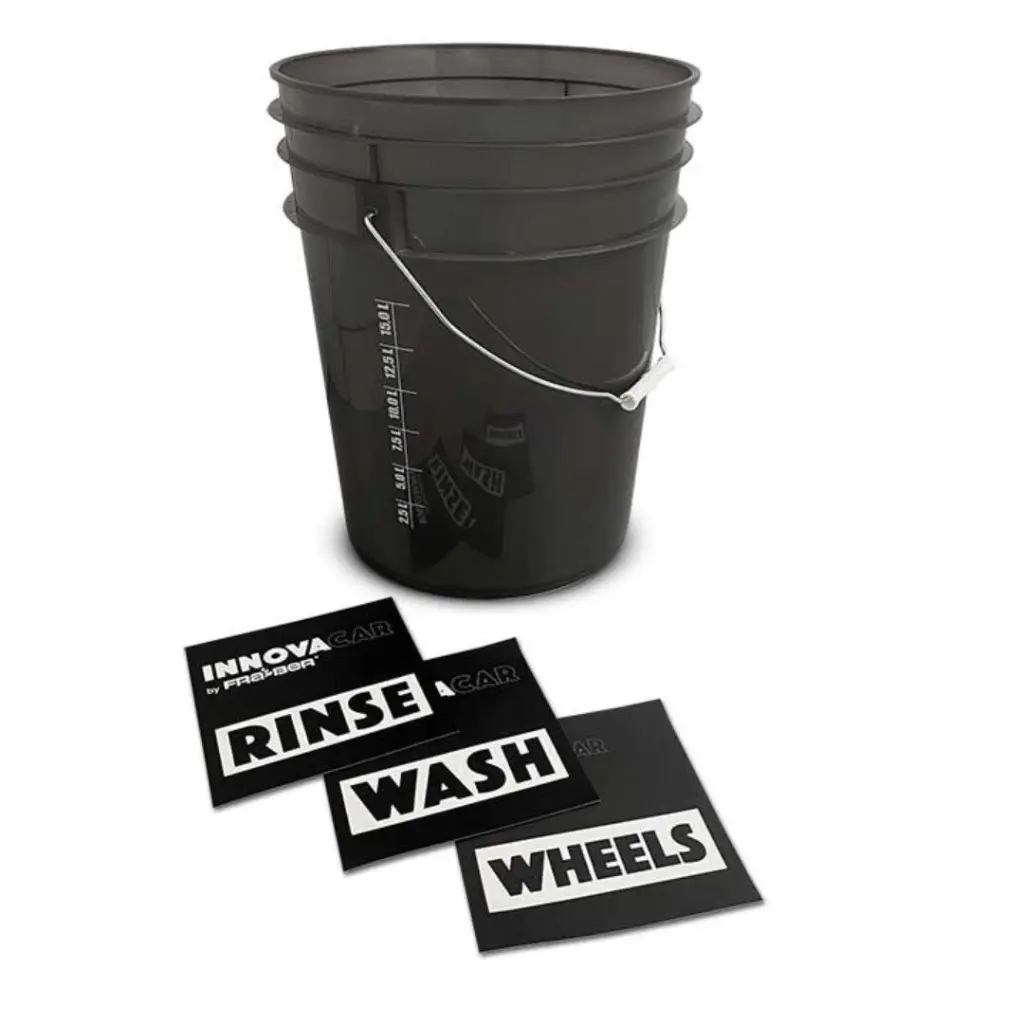 INNOVACAR WASH BUCKET 20L WITH LABELS