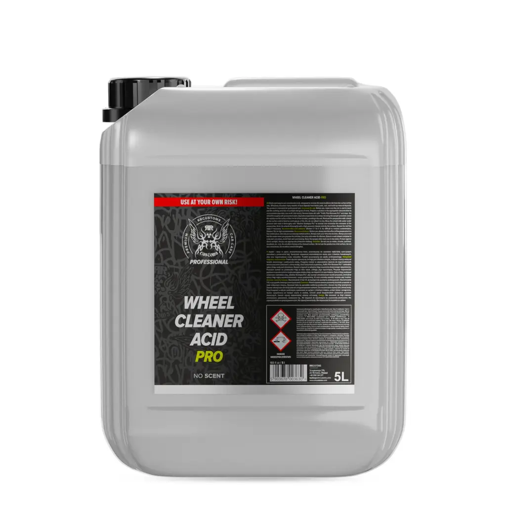 BAD BOYS PRO WHEEL CLEANER ACID 5L Disku tīrītājs