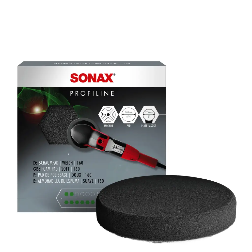 SONAX POLISHING PAD ROTARY FINISHING GREY 150mm