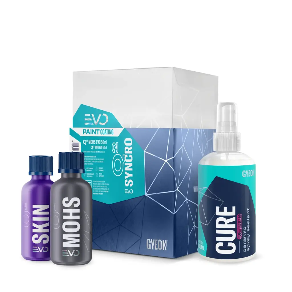 GYEON Q² Syncro EVO 50ml FULL SET Virsbūves keramiskais pārklājums