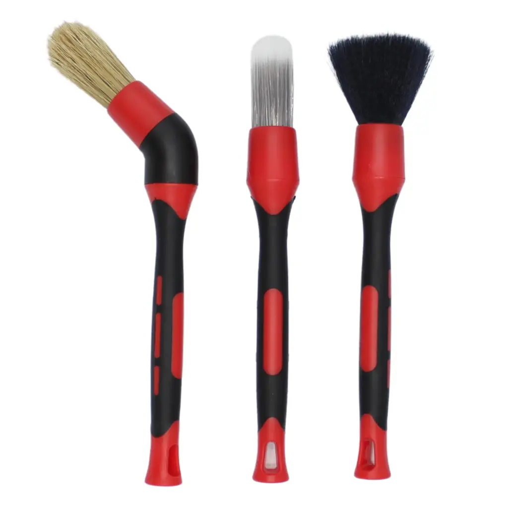 PRO-LABZ DETAILING PREMIUM BRUSH SET 3pcs Tīrīšanas otu komplekts