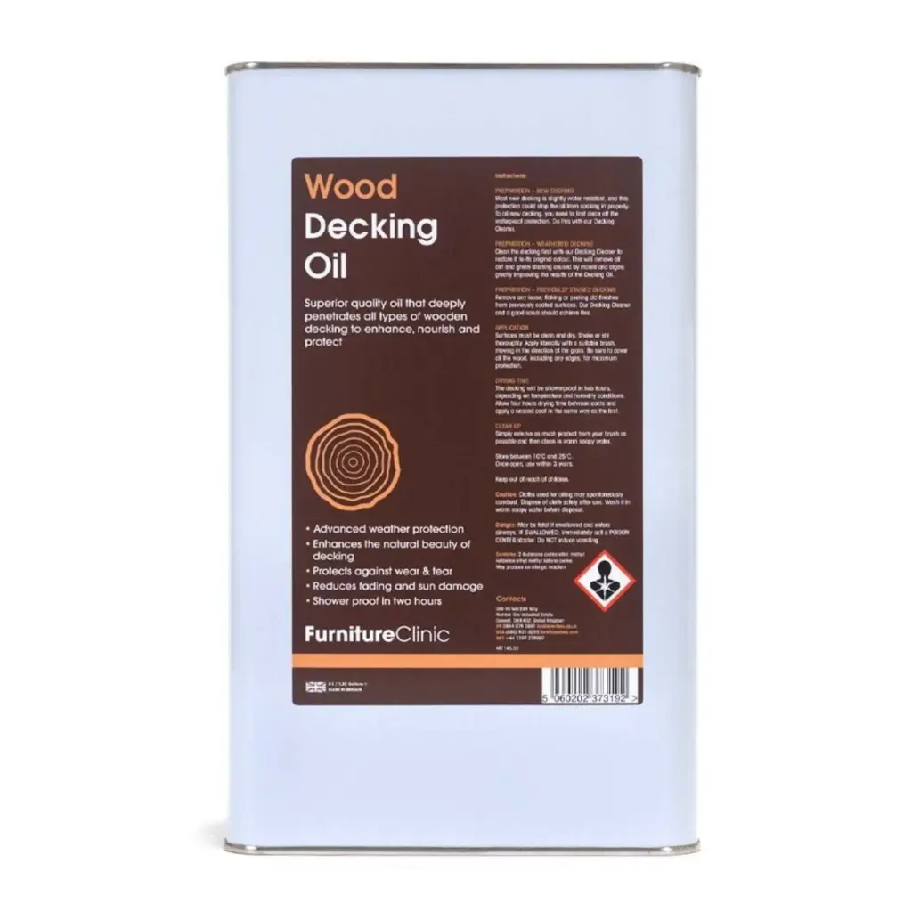 FURNITURE CLINIC CLEAR DECKING OIL 5L