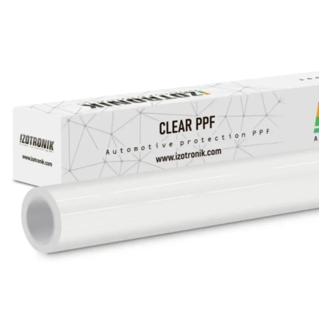 IZOTRONIK PPF CLEAR GLOSS PRO 190 1.52m x 1m Poliuretāna aizsargplēve